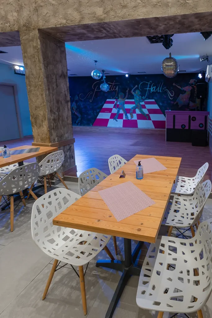 party hall inside